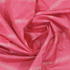 Pink Soft Art Silk Saree