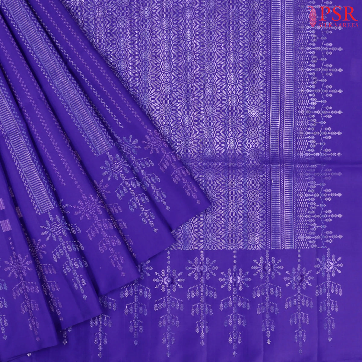 Royal Blue Soft Silk Saree
