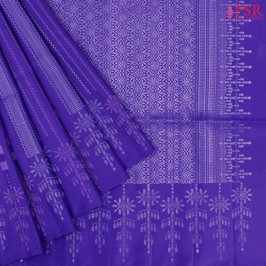Royal Blue Soft Silk Saree