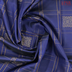 Dark Blue Soft Silk Mix Saree