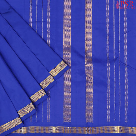 Royal Blue Arani Silk Saree