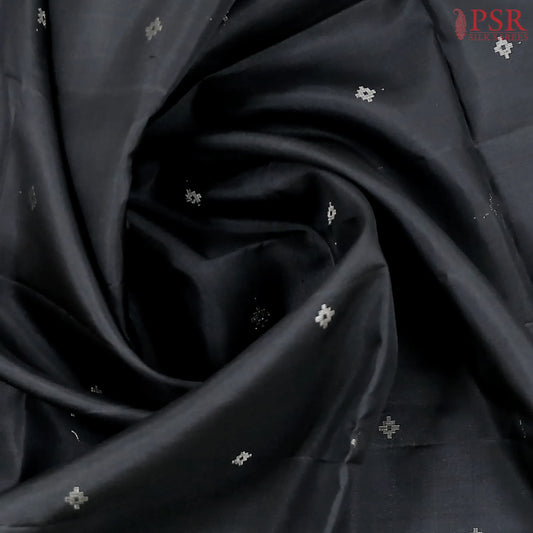 Black Soft Silk Saree