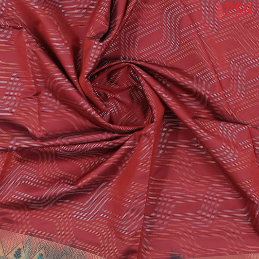 Maroon Soft Art Silk Saree