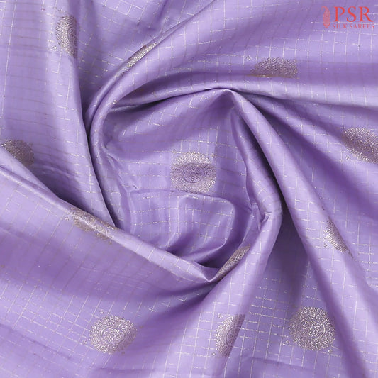 Lavender Kanchipuram Silk Saree