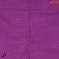 Cyan Teal Jute Soft Silk Saree