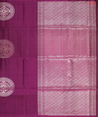 Sangria Purple Soft Silk Saree
