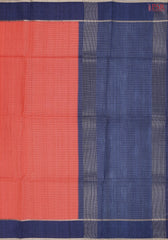 Red Semi Tussar Saree