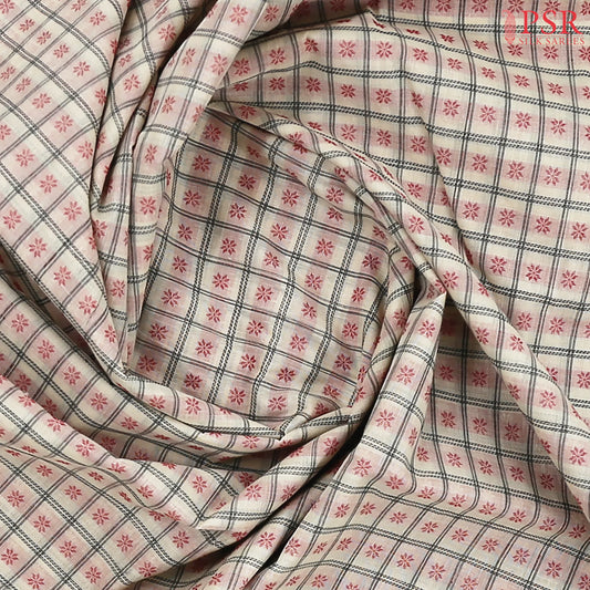 Beige Kalakshetra Kovai Cotton Saree