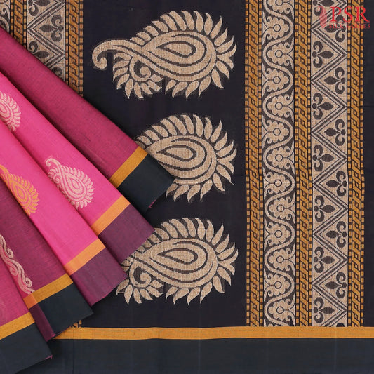 Pink Kovai Cotton Saree