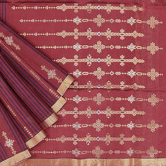 Maroon Soft Silk Saree