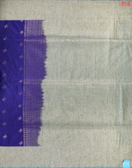 Royal Blue Jute Art Silk Saree