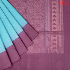 Sky Blue Soft Silk Saree