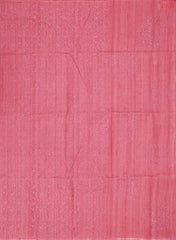 Flamingo Pink Kosa Embroidery Saree