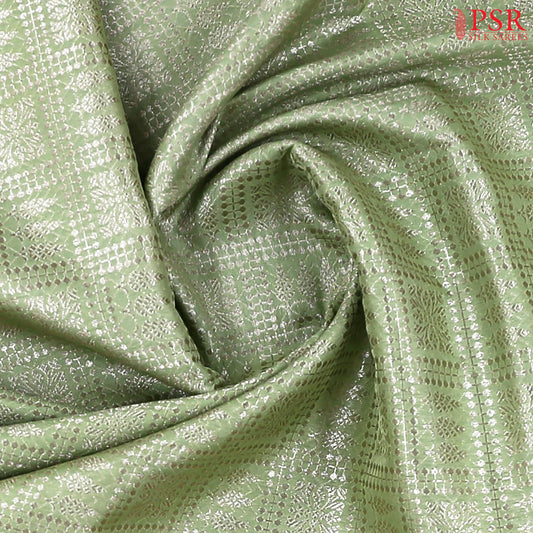 Light Pistachio Green Summer Silk Saree
