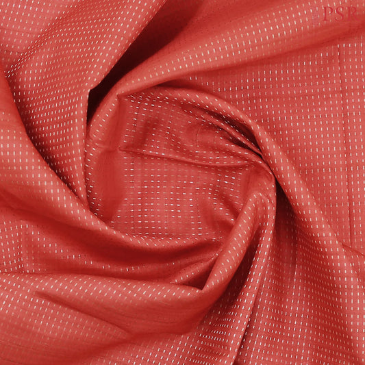 Red Semi Tussar Saree