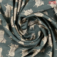 Pine Grove Munga Silk Saree