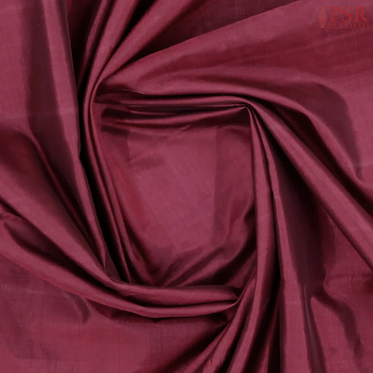 Maroon Nine Yards Pure Silk Saree