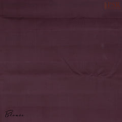 Tyrian Brown Kanchipuram Silk Saree