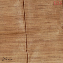 Dark Jungle Green Kadhi Tussar Silk Saree