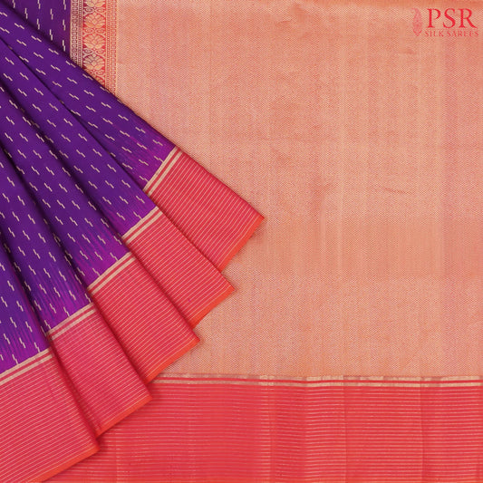Violet Soft Silk Saree