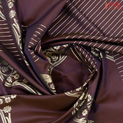 Brown Soft Art Silk Saree
