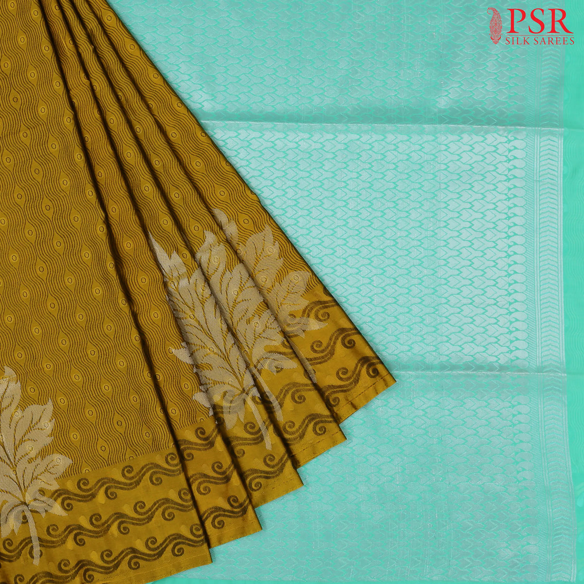 Dark Mustard Soft Art Silk Saree