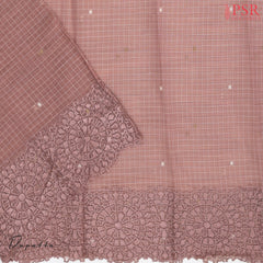 Onion Pink Silk Cotton Dress Material