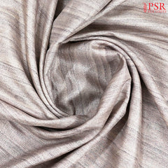 Light Grey Semi Tussar Embroidery Saree