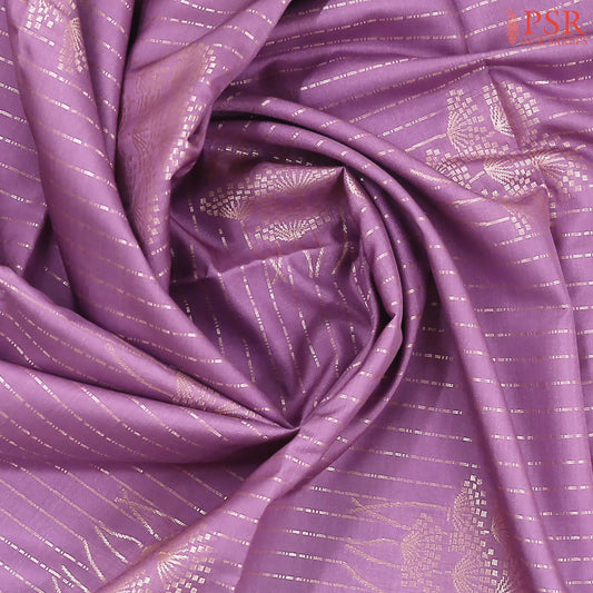 Lilac Purple Soft Art Silk Saree