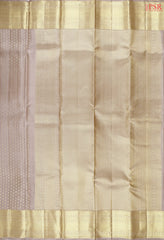 Chikoo Beige Kanchipuram Silk Saree