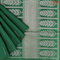 Dark Green Soft Silk Saree