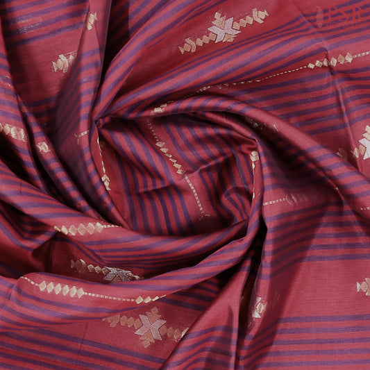 Maroon Soft Silk Saree
