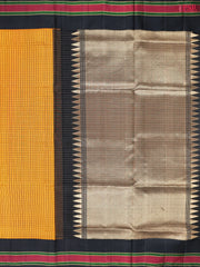 Mustard Yellow Soft Silk Saree