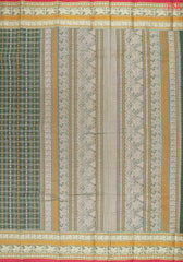 Fern Green Kalakshetra Kovai Cotton Saree