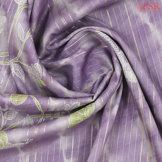 Lavender Modal Silk Saree