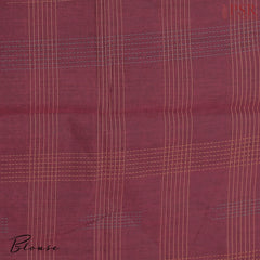 Dark Maroon Kovai Cotton Saree