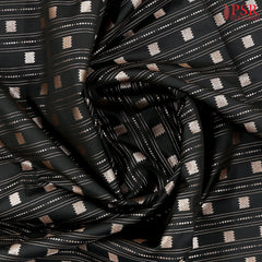 Black Soft Art Silk Saree