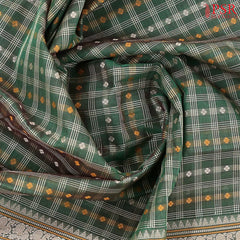 Fern Green Kalakshetra Kovai Cotton Saree