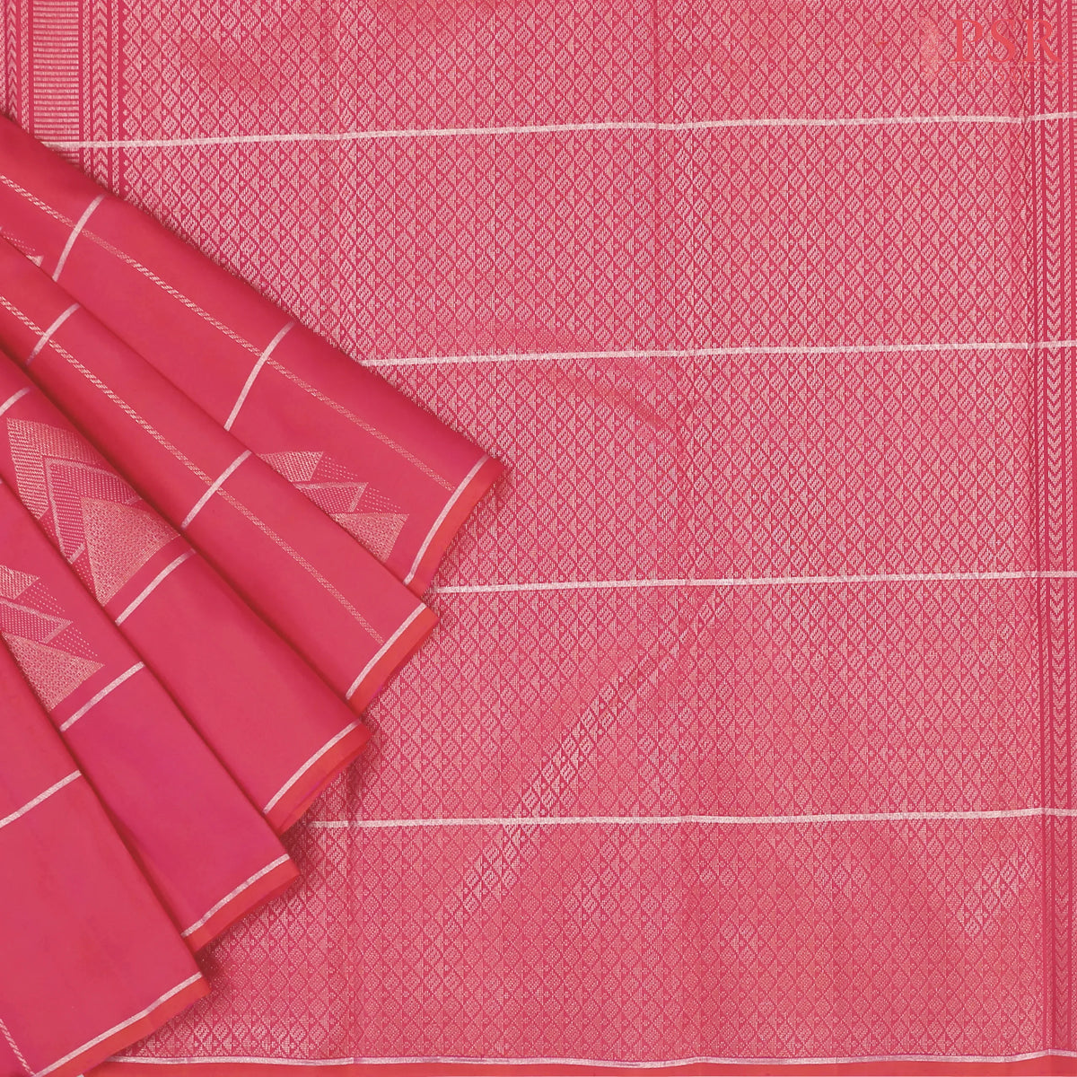 Crimson Soft Silk Saree