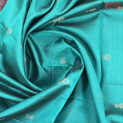 Pine Green Soft Silk Mix Saree