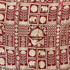 Black Assam Saree
