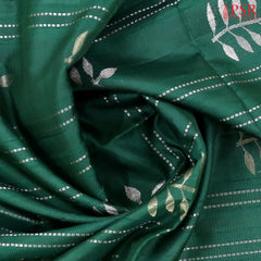 Dark Green Soft Silk Saree