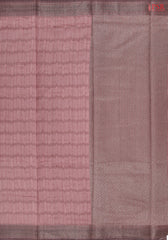Onion Pink Semi Banaras Saree