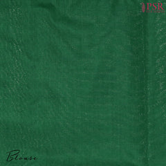 Emerald Green Semi Summer Silk Saree