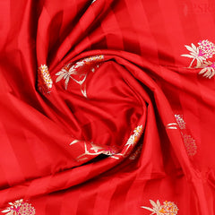 Red Banaras Katan Silk Saree