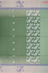 Sage Green Byloom Cotton Saree