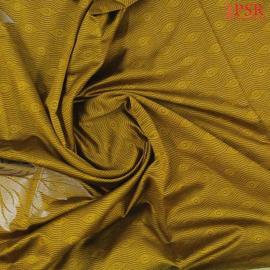 Dark Mustard Soft Art Silk Saree