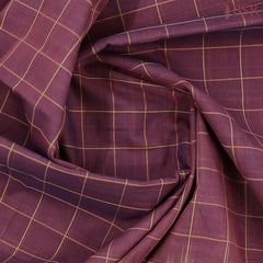 Maroon Kanchi Cotton Saree