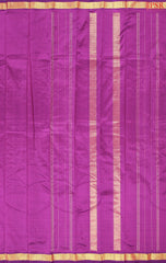 Magenta Purple Arani Silk Saree