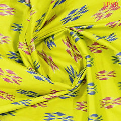 Citrus Green Pochampally Silk Saree